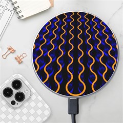 Pattern Abstract Wwallpaper Waves Wireless Charger