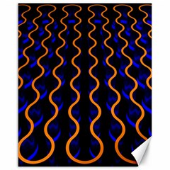 Pattern Abstract Wallpaper Waves Canvas 16  X 20 