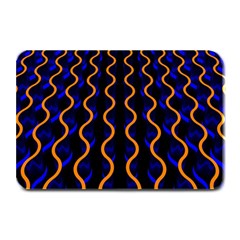 Pattern Abstract Wallpaper Waves Plate Mats