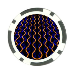 Pattern Abstract Wallpaper Waves Poker Chip Card Guard by Jancukart