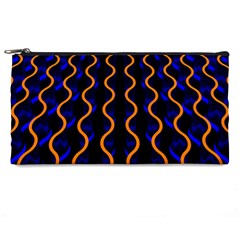 Pattern Abstract Wallpaper Waves Pencil Case