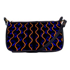 Pattern Abstract Wallpaper Waves Shoulder Clutch Bag