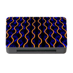 Pattern Abstract Wallpaper Waves Memory Card Reader With Cf