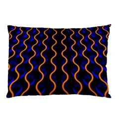 Pattern Abstract Wallpaper Waves Pillow Case (two Sides)