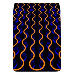 Pattern Abstract Wallpaper Waves Removable Flap Cover (l)