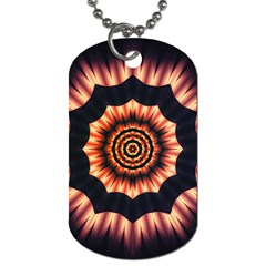 Digital Art Art Artwork Abstract Dog Tag (one Side) by Jancukart