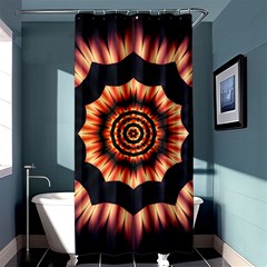 Digital Art Art Artwork Abstract Shower Curtain 36  X 72  (stall)  by Jancukart