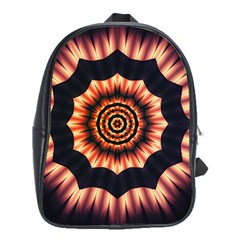 Digital Art Art Artwork Abstract School Bag (xl)