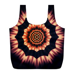 Digital Art Art Artwork Abstract Full Print Recycle Bag (l)