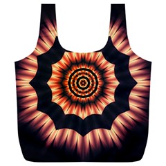 Digital Art Art Artwork Abstract Full Print Recycle Bag (xxl) by Jancukart