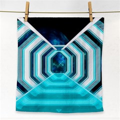 Space Ship Sci Fi Fantasy Science Face Towel