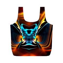 Duck-crazy-duck-abstract Full Print Recycle Bag (m) by Jancukart