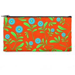 Background-texture-seamless-flowers Pencil Case