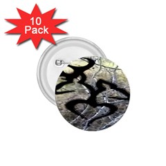 Black Love Browning Deer Camo 1 75  Buttons (10 Pack) by Jancukart