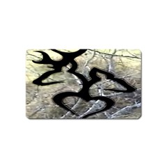 Black Love Browning Deer Camo Magnet (name Card)