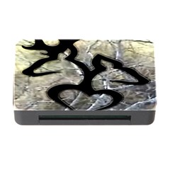 Black Love Browning Deer Camo Memory Card Reader With Cf