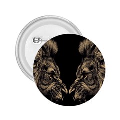 Animalsangry Male Lions Conflict 2 25  Buttons by Jancukart