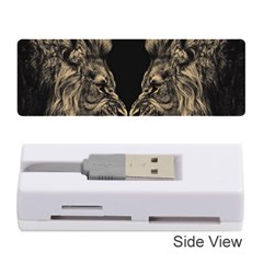 Animalsangry Male Lions Conflict Memory Card Reader (stick)