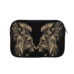 Animalsangry Male Lions Conflict Apple Macbook Pro 15  Zipper Case by Jancukart