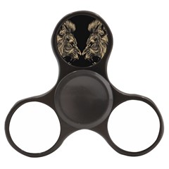 Animalsangry Male Lions Conflict Finger Spinner