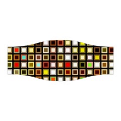 Squares-colorful-texture-modern-art Stretchable Headband