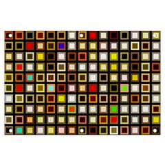 Squares-colorful-texture-modern-art Banner And Sign 6  X 4 