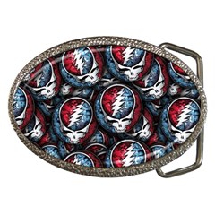 Grateful Dead Pattern Belt Buckles