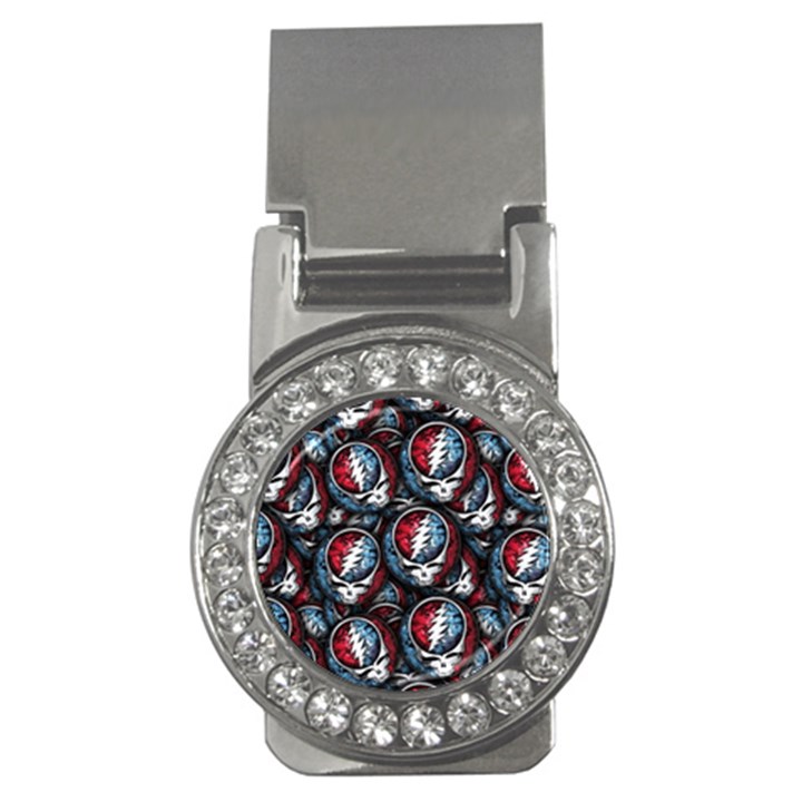 Grateful Dead Pattern Money Clips (CZ) 