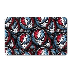 Grateful Dead Pattern Magnet (rectangular) by Jancukart