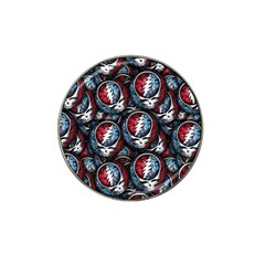 Grateful Dead Pattern Hat Clip Ball Marker by Jancukart