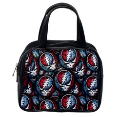 Grateful Dead Pattern Classic Handbag (one Side) by Jancukart