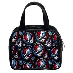 Grateful Dead Pattern Classic Handbag (two Sides) by Jancukart