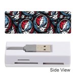 Grateful Dead Pattern Memory Card Reader (Stick) Front