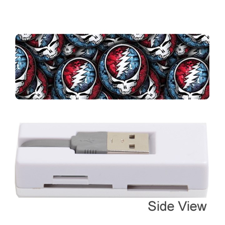 Grateful Dead Pattern Memory Card Reader (Stick)