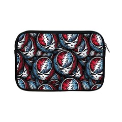 Grateful Dead Pattern Apple Ipad Mini Zipper Cases by Jancukart