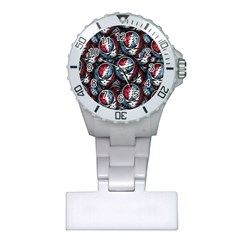 Grateful Dead Pattern Plastic Nurses Watch