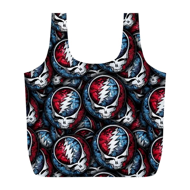 Grateful Dead Pattern Full Print Recycle Bag (L)