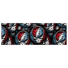 Grateful Dead Pattern Banner And Sign 9  X 3  by Jancukart