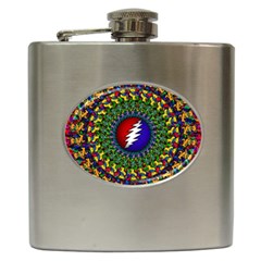 Grateful Dead Hip Flask (6 Oz) by Jancukart