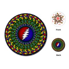 Grateful Dead Playing Cards Single Design (round)