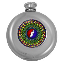 Grateful Dead Round Hip Flask (5 Oz)