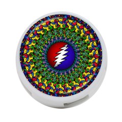 Grateful Dead 4-port Usb Hub (two Sides)