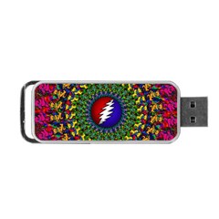 Grateful Dead Portable Usb Flash (two Sides) by Jancukart