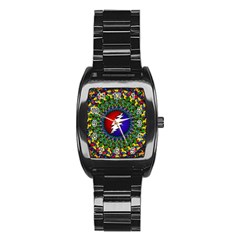 Grateful Dead Stainless Steel Barrel Watch by Jancukart