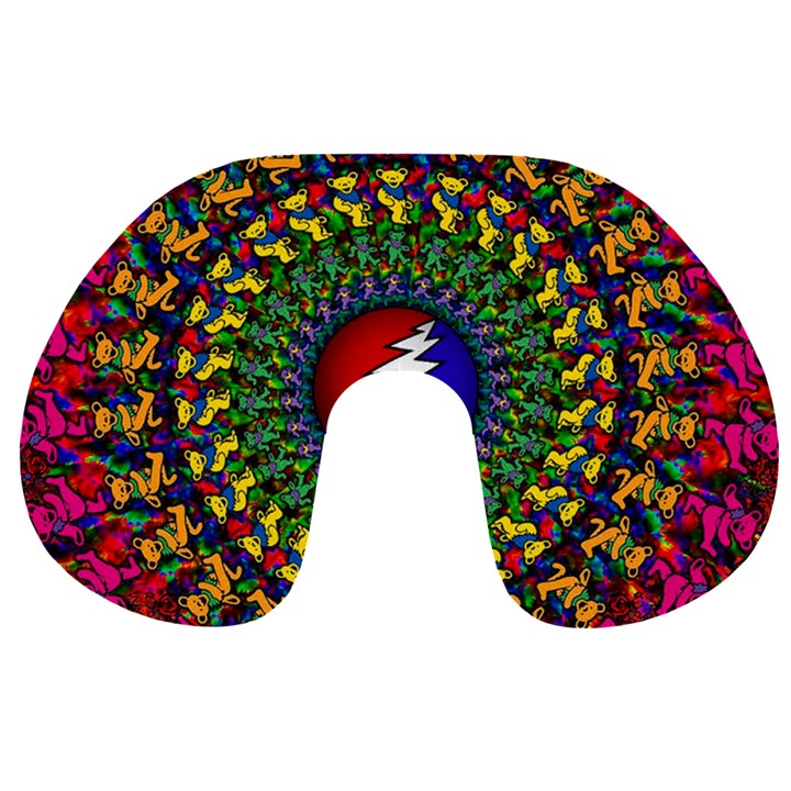 Grateful Dead Travel Neck Pillow