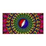 Grateful Dead Satin Wrap 35  x 70  Front