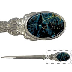 Cartoon Starry Night Vincent Van Gofh Letter Opener by Jancukart