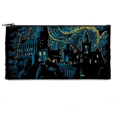 Cartoon Starry Night Vincent Van Gofh Pencil Case by Jancukart