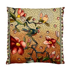 Flower Cubism Mosaic Vintage Standard Cushion Case (two Sides)