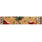 Flower Cubism Mosaic Vintage Large Flano Scarf  Front